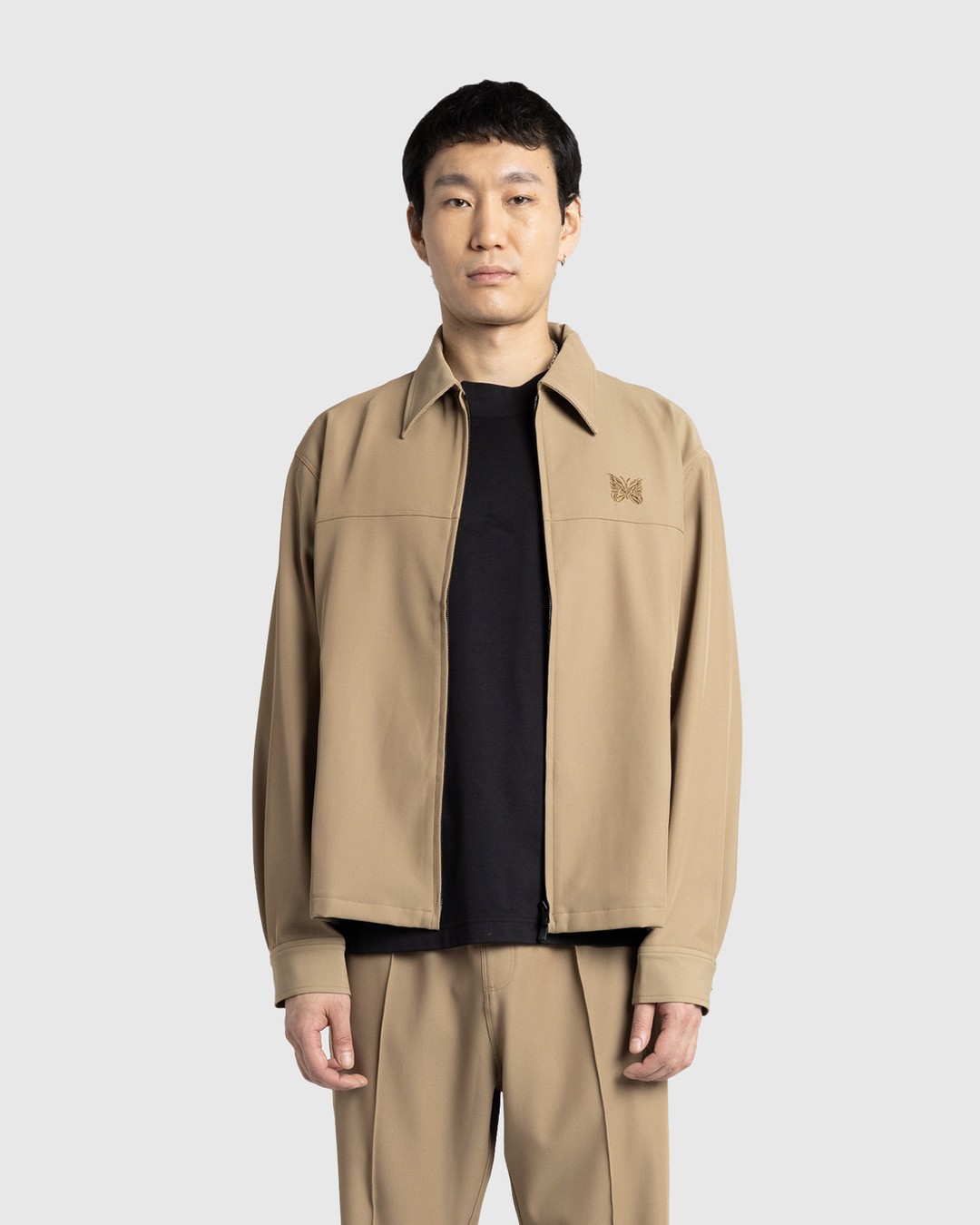 Needles – Cavalry Twill Sport Jacket Beige | Highsnobiety Shop